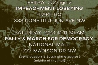 March for Democracy February 27 & 28 Washington DC