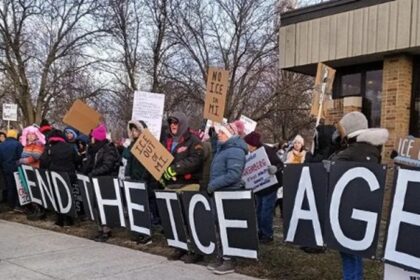 ICE OUT of MICHIGAN Protest Romulus, Michigan 2.23.2026